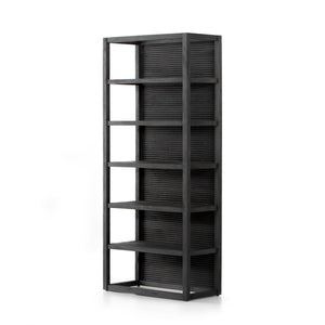 Maya - Lorne Bookshelf-Dark Reeded Totem