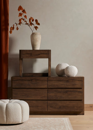 Perrin Nightstand-Rustic Fawn