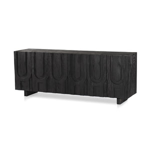 Rivka Media Console-Dark Totem