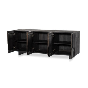 Rivka Media Console-Dark Totem