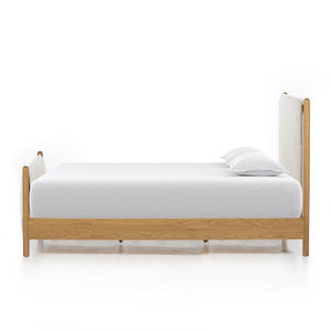 Bowen Bed-Sheepskin Natural-King