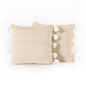 Atlantic Pillow-Atlantic Grey-Set 2-20"