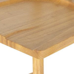 Belfast - Bunsen Stool-Smoked Natural Parawood-Bar