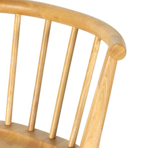 Belfast - Bunsen Stool-Smoked Natural Parawood-Bar