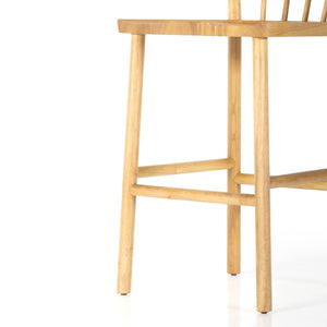 Belfast - Bunsen Stool-Smoked Natural Parawood-Bar