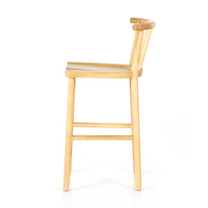 Belfast - Bunsen Stool-Smoked Natural Parawood-Bar