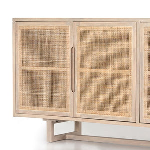 Clarita Sideboard-White Wash Mango