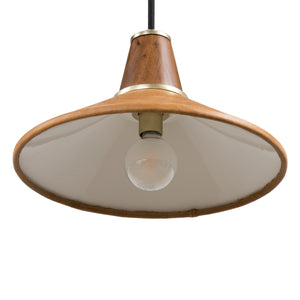 Cullen Pendant-Natural Walnut