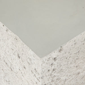 OTERO OUTDOOR SQUARE END TABLE-WHITE CONCRETE