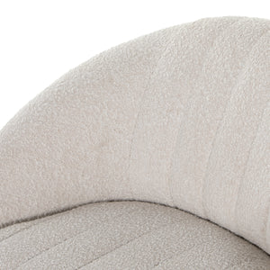 Belfast - Audie Swivel Chair-Knoll Natural