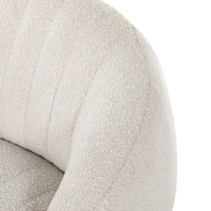 Belfast - Audie Swivel Chair-Knoll Natural