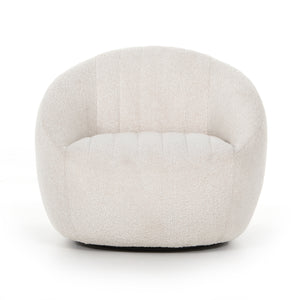 Belfast - Audie Swivel Chair-Knoll Natural