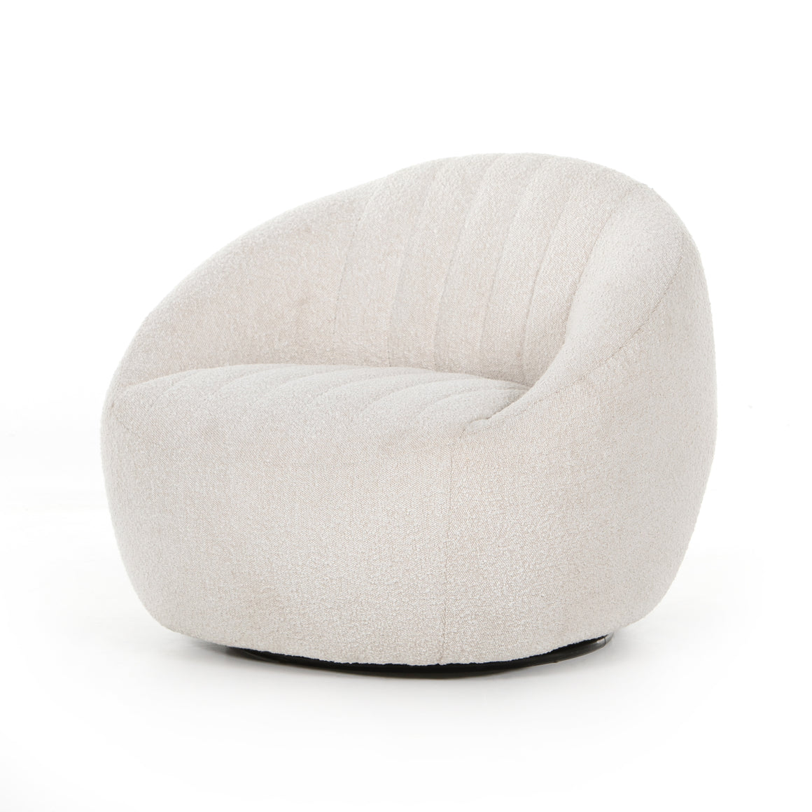 Audie Swivel Chair-Knoll Natural