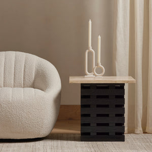 Belfast - Audie Swivel Chair-Knoll Natural