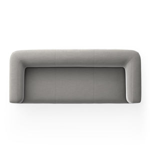 Mabry Sofa-96"-Gibson Silver