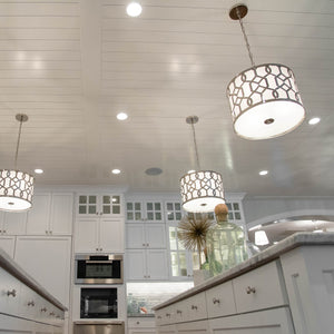 Libby Langdon for Crystorama Jennings 3 Light Polished Nickel Chandelier