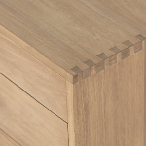 Fulton - Isador Executive Desk-Dry Wash Poplar