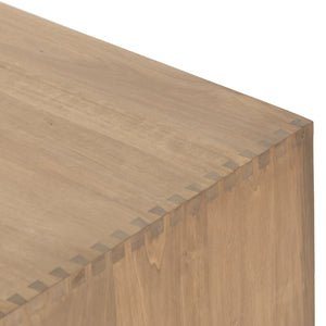 Fulton - Isador Executive Desk-Dry Wash Poplar