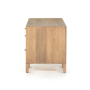 Fulton - Isador Executive Desk-Dry Wash Poplar