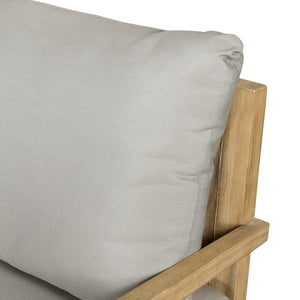 Amaya Outdoor Sofa-94"-Natural Acacia