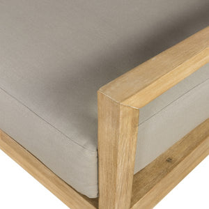 Amaya Outdoor Sofa-94"-Natural Acacia