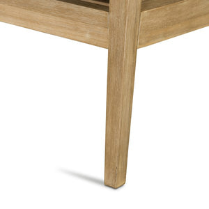 Amaya Outdoor Sofa-94"-Natural Acacia