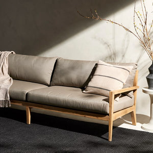 Amaya Outdoor Sofa-94"-Natural Acacia
