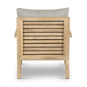 Amaya Outdoor Chair-Natural Acacia