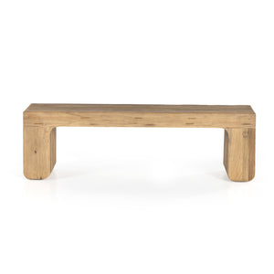 Merrick Accent Bench-Natural Elm