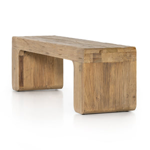 Merrick Accent Bench-Natural Elm