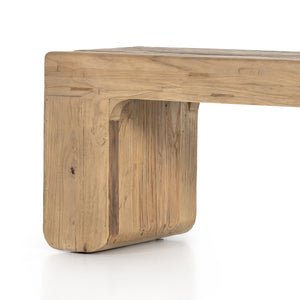 Merrick Accent Bench-Natural Elm