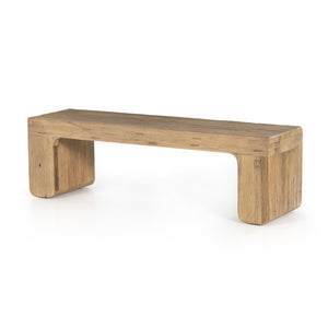 Merrick Accent Bench-Natural Elm