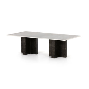 Marlow - Terrell Coffee Table-Raw Black