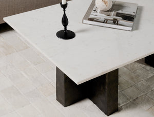 Marlow - Terrell Coffee Table-Raw Black