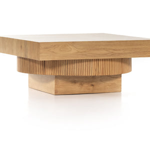 Leland Coffee Table-Honey Oak