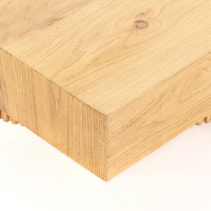 Leland Coffee Table-Honey Oak