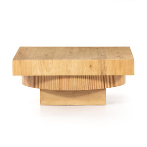 Leland Coffee Table-Honey Oak