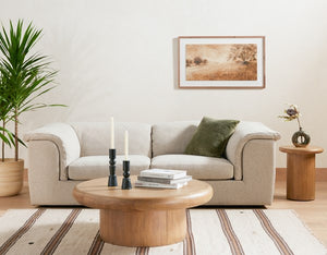 Zach End Table-Burnished Parawood