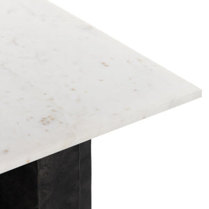 Marlow - Terrell End Table-Raw Black