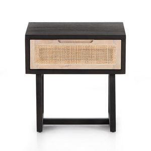 Clarita End Table-Black Mango