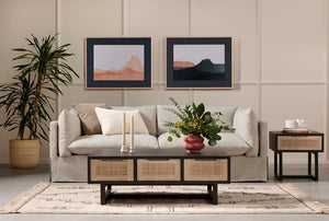 Clarita End Table-Black Mango