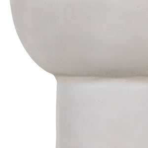 Marlow - Searcy End Table-Textured Matte White