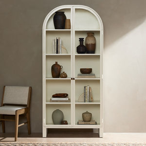 Breya Cabinet-Cream Powder Coat