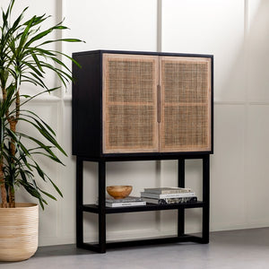 Clarita Cabinet-Black Mango