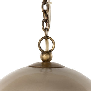 Anya Pendant-Antiqued Mercury Glass