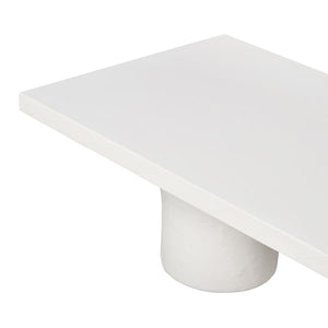 Parra Coffee Table-Plaster Molded Conc
