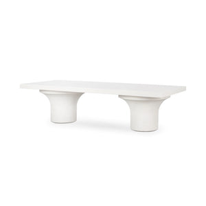 Parra Coffee Table-Plaster Molded Conc