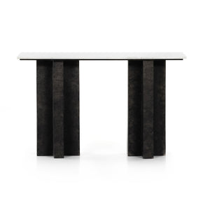 Marlow - Terrell Console Table-Raw Black