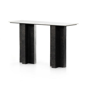 Marlow - Terrell Console Table-Raw Black
