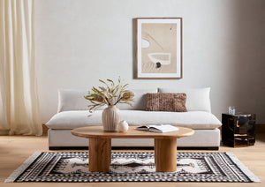 Shep End Table-Polished Petrified Wood